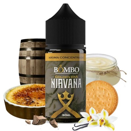 AROMA NIRVANA 30ML GOLDEN ERA BY BOMBO 