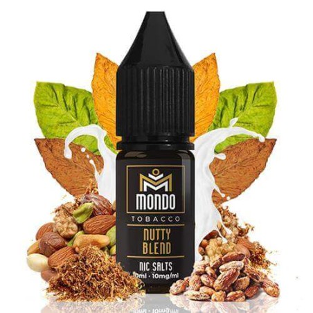 NUTTY BLEND - NIC SALT 10ml 10mg MONDO ELIQUIDS