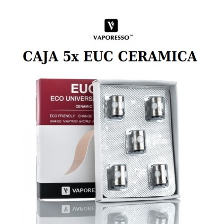 CAJA EUC CERAMIC 0.5 OHM VAPORESSO