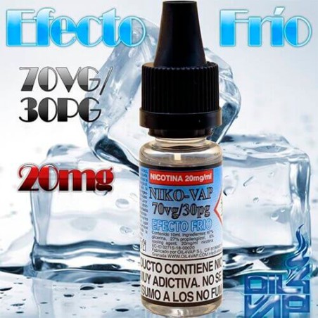 NICOKIT EFECTO FRIO 70VG/30PG 20MG 10ML OIL4VAP