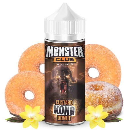 CUSTARD KONG DONUT 100ML MONSTER CLUB