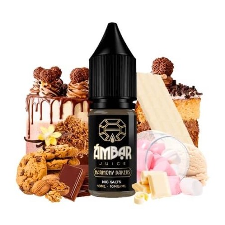 BAKERS NIC SALT 10ML 10MG AMBAR JUICE