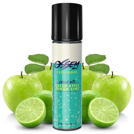 OSSEM ZESTY GREEN APPLE LEMON LIME 50ML