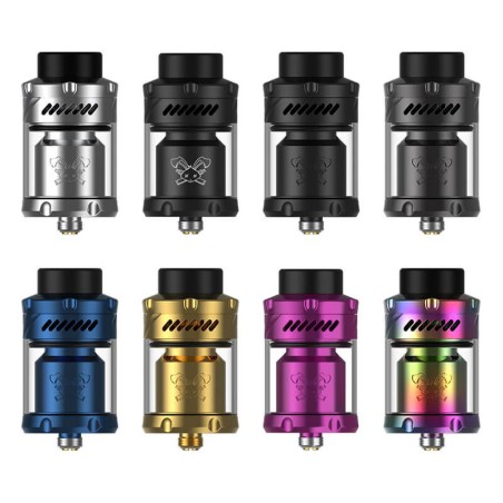 DEAD RABBIT V3 RTA SILVER HELLVAPE