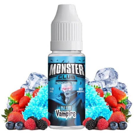 BLUE VAMPIRE NIC SALT 10MG MONSTER CLUB