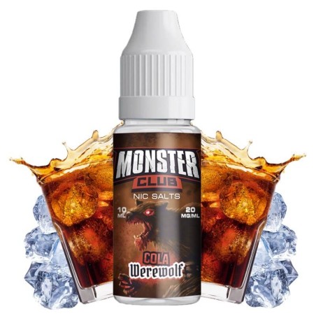 COLA WEREWOLF NIC SALT 10MG MONSTER CLUB