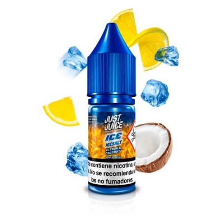 CITRON COCONUT ICE NIC SALT 10ML 20MG JUST JUICE