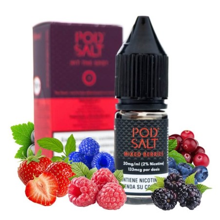 POD SALT MIXED BERRIES 20MG