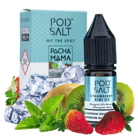 POD SALT FUSIONS PACHA MAMA STRAWBERRY KIWI ICE 11MG