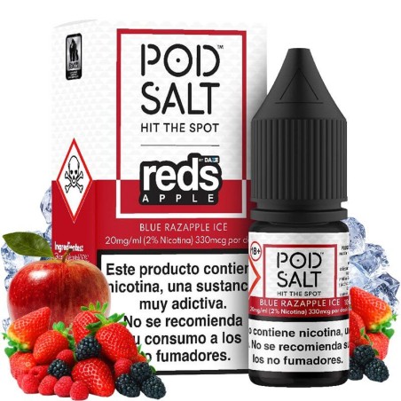 POD SALT FUSIONS BLUE RAZAPPLE 20MG