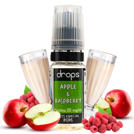 APPLE & RASPBERRY - NIC SALT 10ml 10mg DROPS