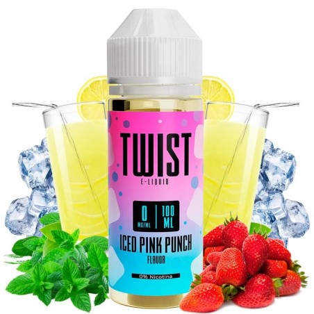 ICE PINK PUNCH 100ML TWIST ELIQUIDS