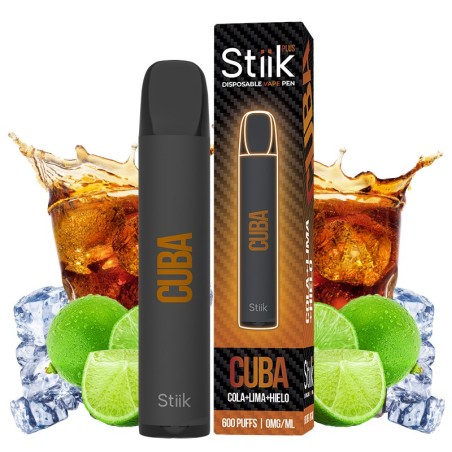 POD DESECHABLE CUBA 600PUFFS 20MG STIIK PLUS