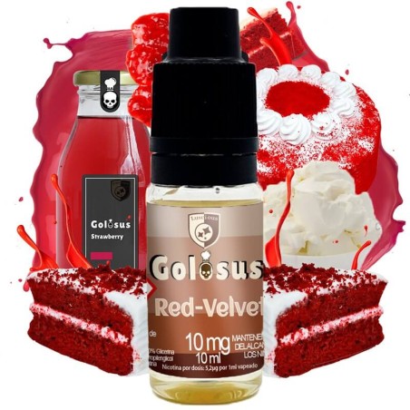 RED VELVET NIC SALT 10ML 10MG LUSCIOUS