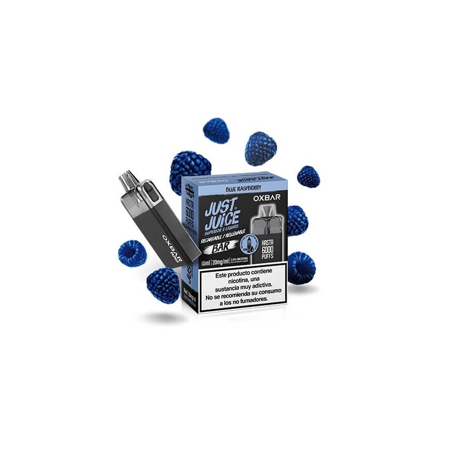 DESECHABLE BLUE RASPBERRY JUST JUICE OXBAR 5000 .jpg_1