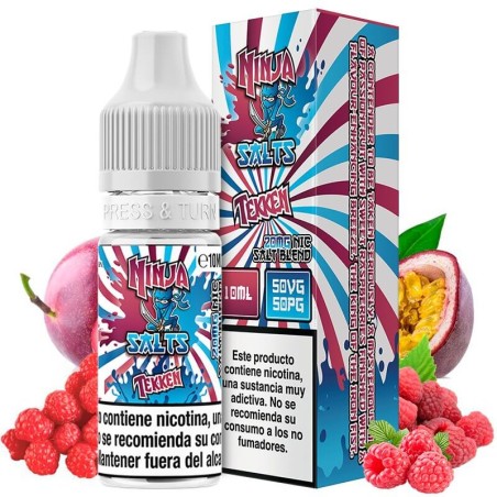 TEKKEN NIC SALT NINJA FRUITS 10ML 10MG