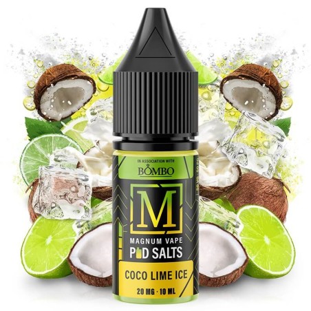 COCO LIME ICE - NIC SALT 10MG MAGNUM VAPE BOMBO