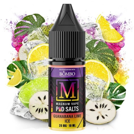 GUANABANA LIME ICE - NIC SALT 10MG MAGNUM VAPE BOMBO