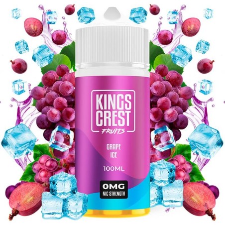 GRAPE ICE 100ML KINGS CREST