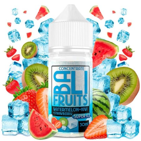 AROMA SUPER ICE WATERMELON + KIWI + STRAWBERRY 30ML BALI FRUITS by KINGS CREST