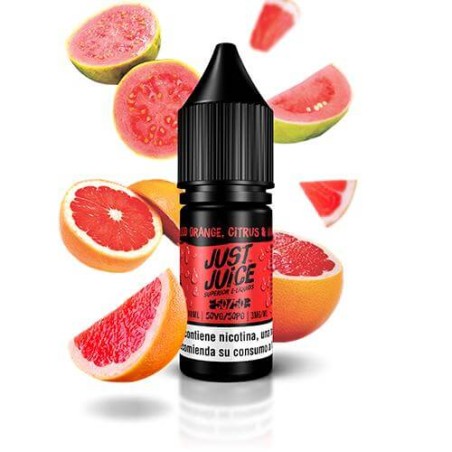 BLOOD ORANGE CITRUS GUAVA 10ML 0MG JUST JUICE