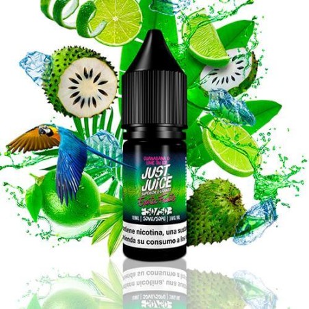 GUANABANA LIME ON ICE 10ML 0MG JUST JUICE