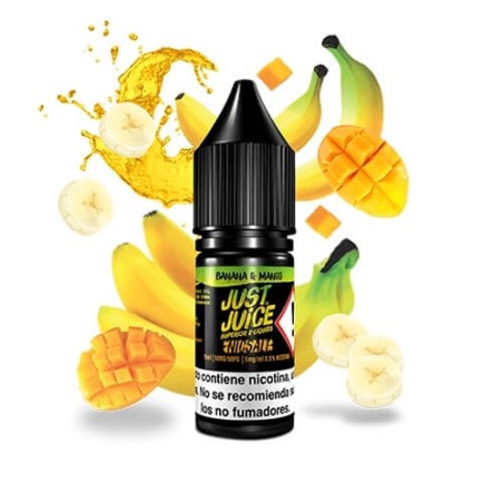 ICONIC FRUIT BANANA MANGO NIC SALT 10ML 20MG JUST JUICE