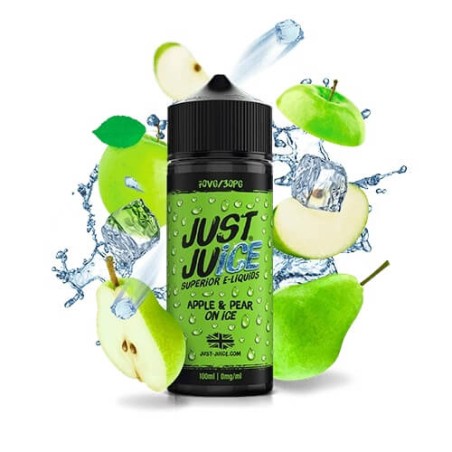 APPLE PEAR ICE 100ML JUST JUICE