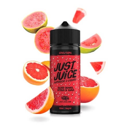 BLOOD ORANGE CITRUS GUAVA 100ML JUST JUICE