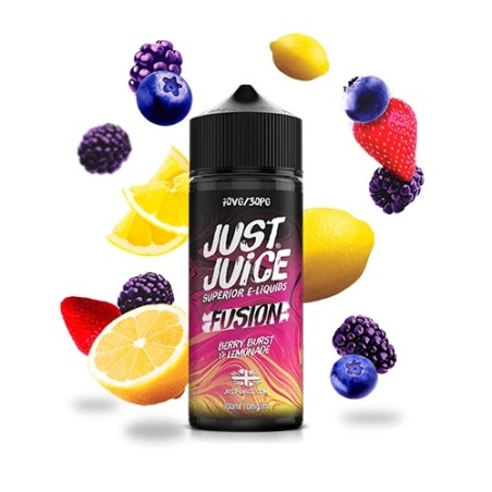 FUSION BERRY BURST LEMONADE 100ML JUST JUICE