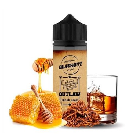 OUTLAW BLACK JACK SHOT 100ML BLACKOUT