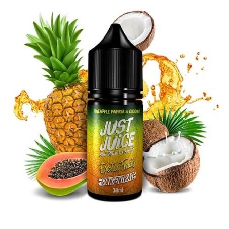 AROMA EXOTIC FRUITS PAPAYA PINEAPPLE COCONUT 30ML JUST JUICE