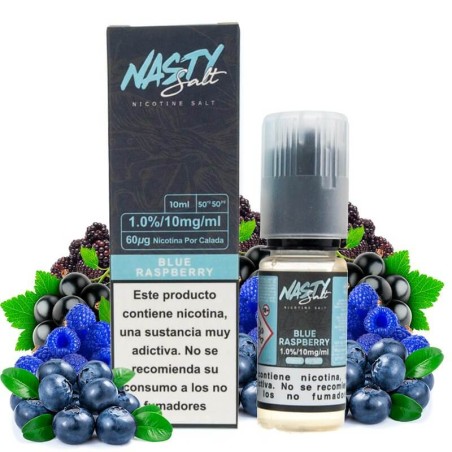 BLUE RASPBERRY - NIC SALT 10ML 10MG NASTY JUICE