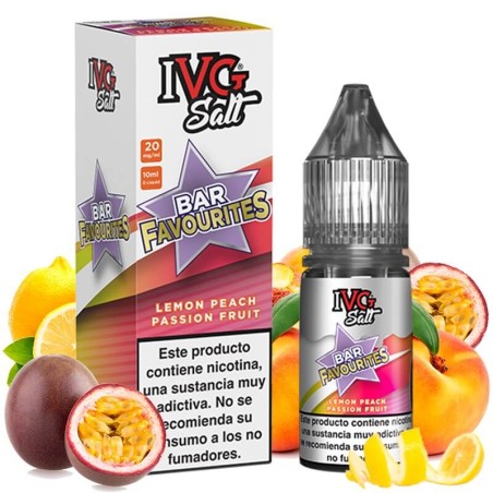 LEMON PEACH PASSION FRUIT - NIC SALT 10ml 10mg I LOVE VG