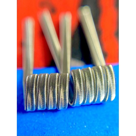 ALIEN TRICORE WASP V2 FULLNI80 3MM 4 VUELTAS 0.10 OHM LULU COILS