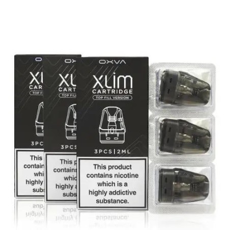 DEPOSITO RECAMBIO XLIM TOP FILL POD 0.4 OHM 3 UDS OXVA XLIM PRO