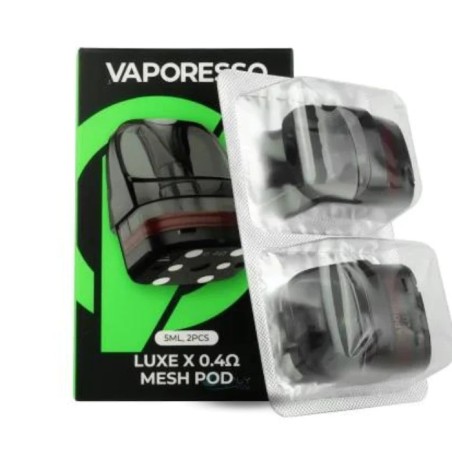 CAJA DEPOSITO 2ML PARA LUXE X POD 0.4 OHM VAPORESSO 2 UNIDADES