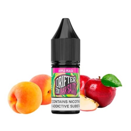 APPLE PEACH NIC SALT 10ML 20MG DRIFTER BAR