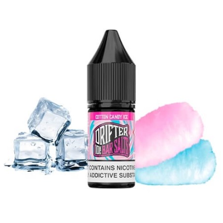 COTTON CANDY ICE NIC SALT 10ML 10MG DRIFTER BAR