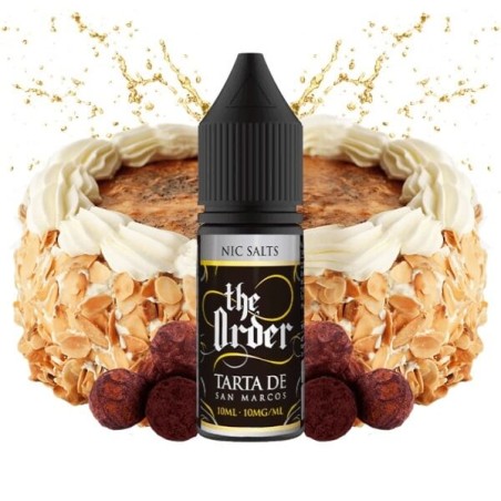 TARTA DE SAN MARCOS NIC SALTS 10ML 10MG THE ORDER TIMON COIL