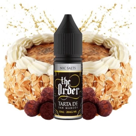 TARTA DE SAN MARCOS NIC SALTS 10ML 20MG THE ORDER TIMON COIL