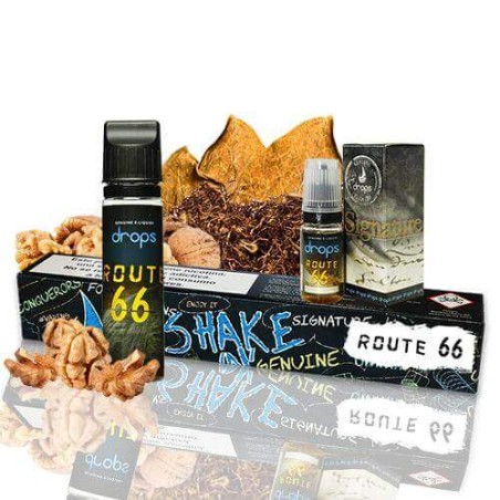 ROUTE 66 SHAKE AND VAPE 60ML (50ML + 10ML 18MG) DROPS