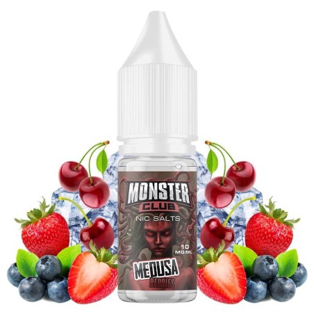 MEDUSA BERRIES NIC SALT 10MG MONSTER CLUB