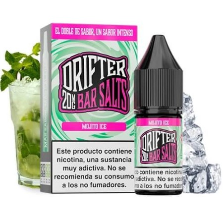 MOJITO ICE NIC SALT 10ML 20MG DRIFTER BAR