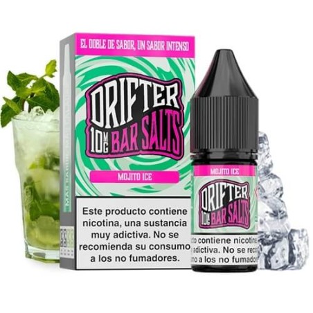 MOJITO ICE NIC SALT 10ML 10MG DRIFTER BAR