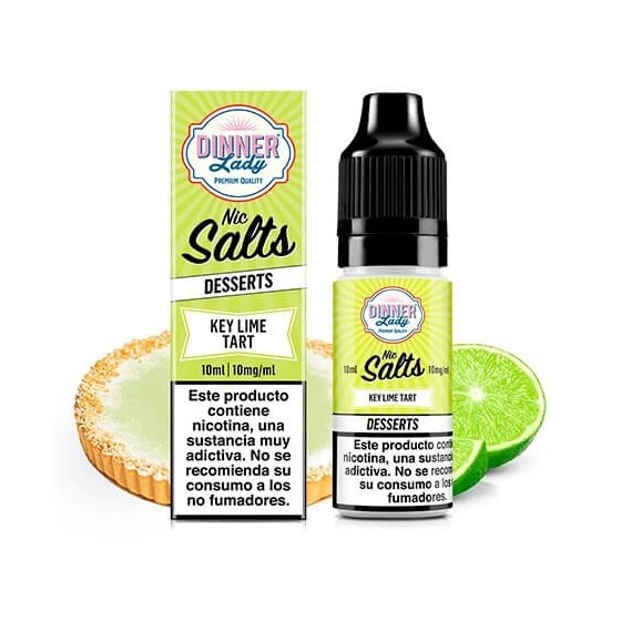 KEY LIME NIC SALT 10ML 20MG DINNER LADY