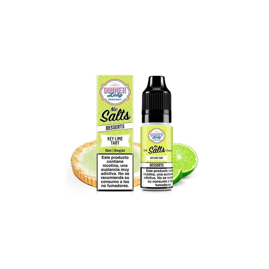 KEY LIME NIC SALT 10ML 20MG DINNER LADY