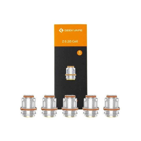 CAJA 5 UNIDADES RESISTENCIA MESH Z2 KA1 0.2 0HM PARA ZEUS SUB OHM TANK GEEKVAPE