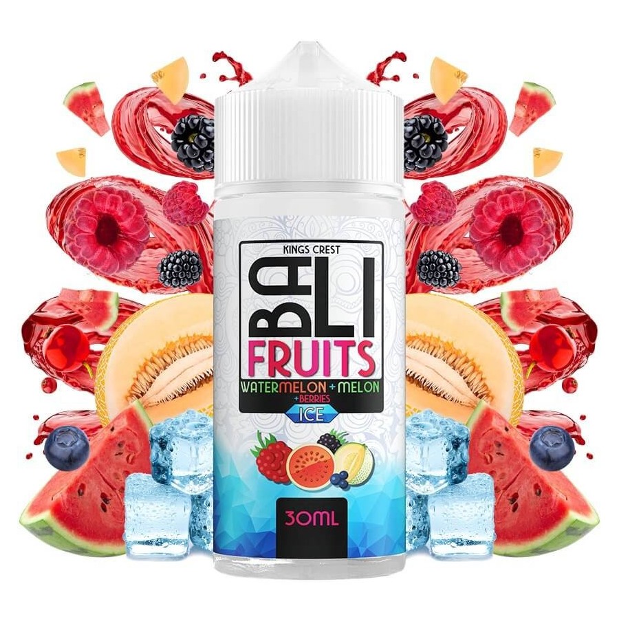 AROMA LONGFILL WATERMELON MELON BERRIES ICE 30ML BALI FRUITS KINGS CREST