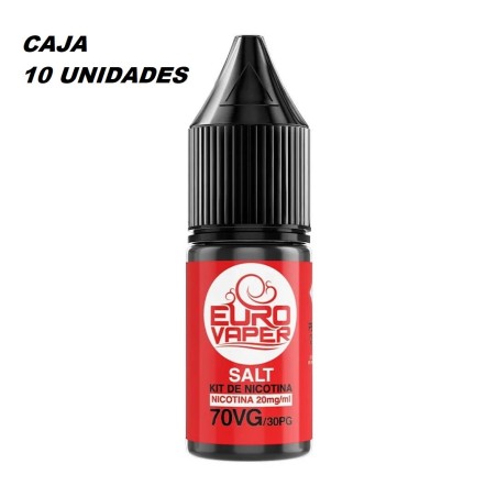 CAJA 10 NICOKIT SALES 70VG/30PG 20MG 10ML EUROVAPER